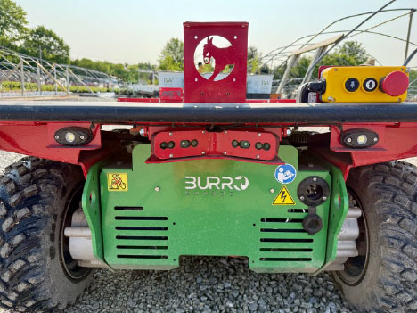 Willoway Burro, the new automated workhorse of Willoway Nurseries in Ohio