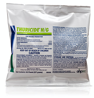 Thuricide N/G biological insecticide