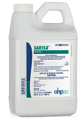 Sarisa Greenhouse and Nursery Insecticide